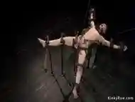 Gabriella Paltrova - Slave In Strait Jacket Whipped In Bondage