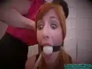 Ginger Bound And Gagged On The Job 1080p