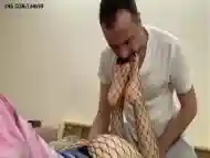 My Submissive Boyfriend Worship My Ass In Fishnet Pantyhose - Homemade Femdom - Slaves Life