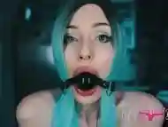 ASMR playing with Ball Gag FIND ME ON FANSLY  -  MYSWEETALICE (PATREON - MYKINKYDOPEASMR)