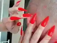 Asmr stepmom milf long nails massage fetish