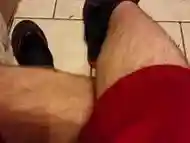 Guy Gets Kinky With His Feet