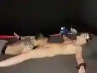 Hot blonde college girl tied to bed and gets teased and railed AMWF Full video on OnlyFans