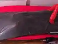 How to get in the vacbed with gloves - self bondage in vacuumbed