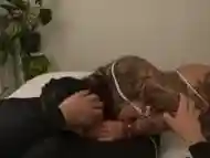 Rough bondage fuck