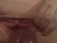 Shoving His Stretched Tied Balls Into Monster Stretched Cunt