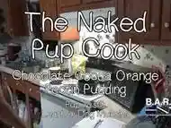 The Naked Pup Cook - Chocolate Cocoa Orange Pectin Pudding