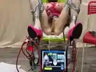 Extreme Inflation Of The Ass With Powerful Compressors - Selfbondage Timer