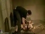 Blonde gets bondaged and punished