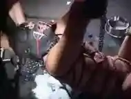 Extreme BDSM video with chained man torture