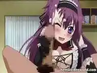 Fetish hentai housemaid is ramming the rod