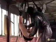 Fucking Suspended Slave