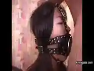 Japanese sub Nori throat fucked via funnel