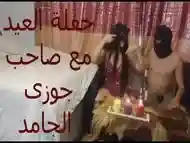 Real Arab wife sharing with friends