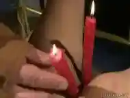 Sexy bitch gets bondaged and fucked rough