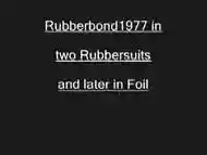 2 suits-rubber+ cling film