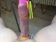 Handsfree Big Cock Condom Waterfall Orgasm