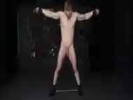 Hot Ginger Muscle Stud Tied Up, Whipped &amp; Milked - Gay Bdsm