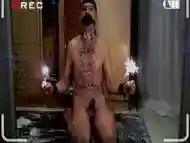 Naked Slave Wish Happy New Year Sounding Sparkler Bdsm Cbt