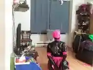 Sissy Sluts Selfbondage goes wrong