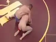 Stud gets dominated during kinky wrestling