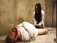 Hard Medical Examination of a Prisoner Patie, Featuring Latina Trans Doctor