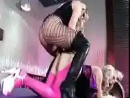 Strapon Mistress Pounding Her Bimbo Slave Hard