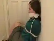 Abby Daisy - Bound Gagged Again In The Closet