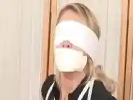 Alix Lynx In Sib Blindfolded Tapegagged Exposed And