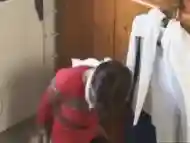 British Girl Duct Taped