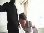 Chinese Flight Attendant In Rope Bondage 2