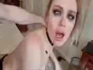 EXTREME!! BDSM, PISS, ANAL TRAINING Newbie Greta Foss Rough anal and throating treatment, anal creampie, piss in mouth &amp; in ass, spit and face slapping, Ass to mouth, ass to pussy - PissVids