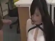 Japanese secretary hardcore roleplay sex