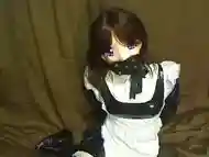 Kinky Japanese whore in a weird BDSM game