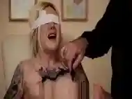 Little maid tits get clamped