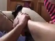 Muscle Queen Foot Domination