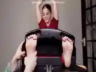 Queen Dalvina Ticklish Feet