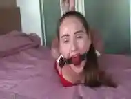 Russian Girl Hogtied and Gagged