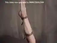 Suspension jute tied legs in lingerie