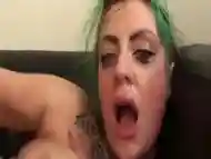 Tattooed british slut spoon fucked by maledom