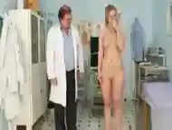 Zaneta has her pussy gyno speculum examined by old doctor