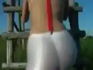 sexy ass in white spandex 2 hd 790 pt justporn tv