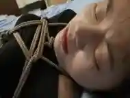 Chinese Bondage - Chairtied And Bed Tied