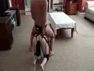 Pny2) Petite Cutie Karlee Is Giving Pony Ride To Petite Milf Sandra Then Is Pussy Fucked By Old Guy Who Leaves A Cumshot