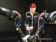 Rubber Toy on the Fucking Machine