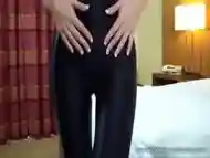 Spandex Catsuit Bondage