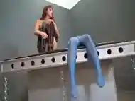 Superheroine Captured and Fucked By Lesbian Supervillain