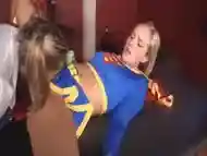 Superheroine Supergirl Has Been Captured Tortured And Fucke With Kate England, Nikki Brooks And Katie Cummings