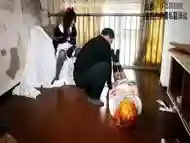 Two Asian Girls Cosplay Bondage