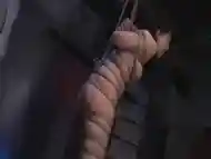 Asian cunt Ayaka Shintani bound in shibari and brutally whipped to scream